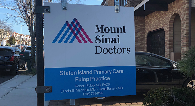 Mount Sinai Doctors Staten Island Primary Care Fulop Practice